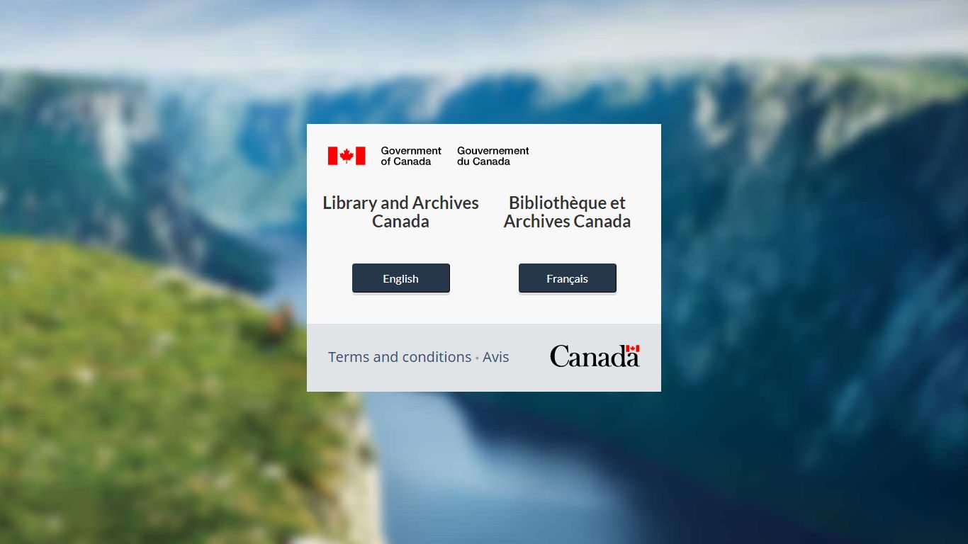 Alberta: Genealogy resources - Library and Archives Canada